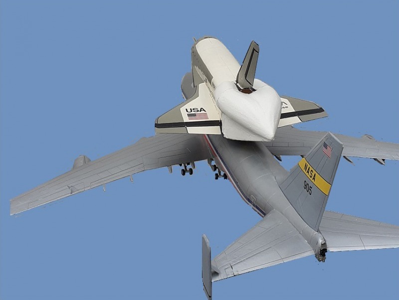 Boeing 747-123 & Space Shuttle Enterprise